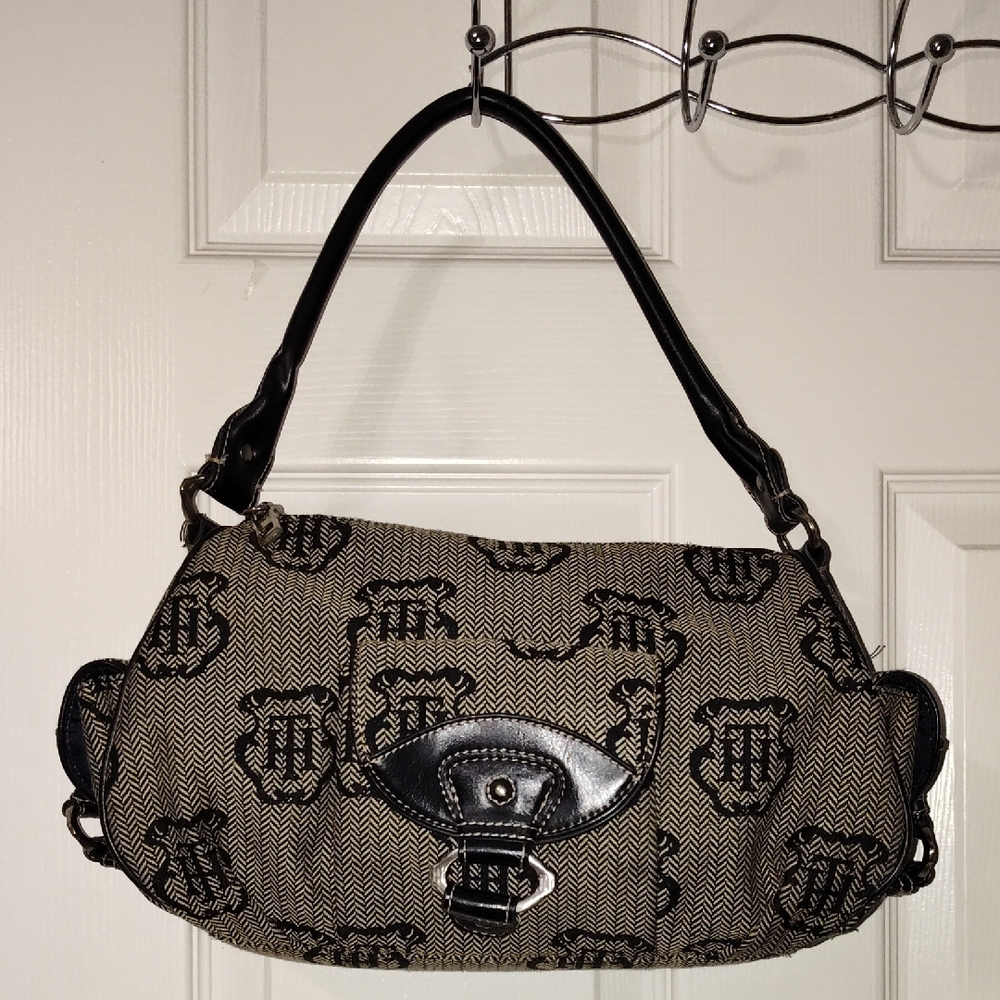 Tommy Hilfiger Shoulder Bag Y2K Herringbone